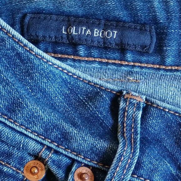Lucky 27 Lolita Boot Cut Denim Jeans Blue - Picture 8 of 8